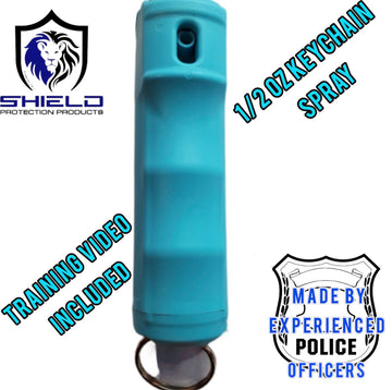 Teal pepper spray with training video